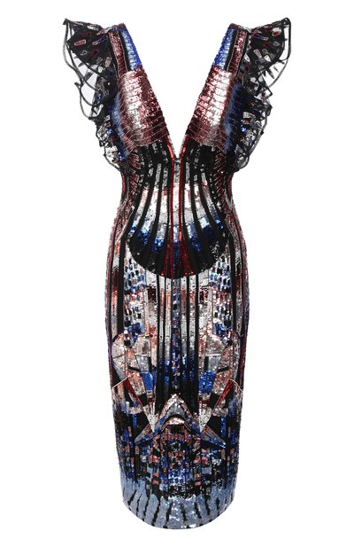 Платье с  пайетками ZUHAIR MURAD, арт. DRP20022/EML0001, фото 1