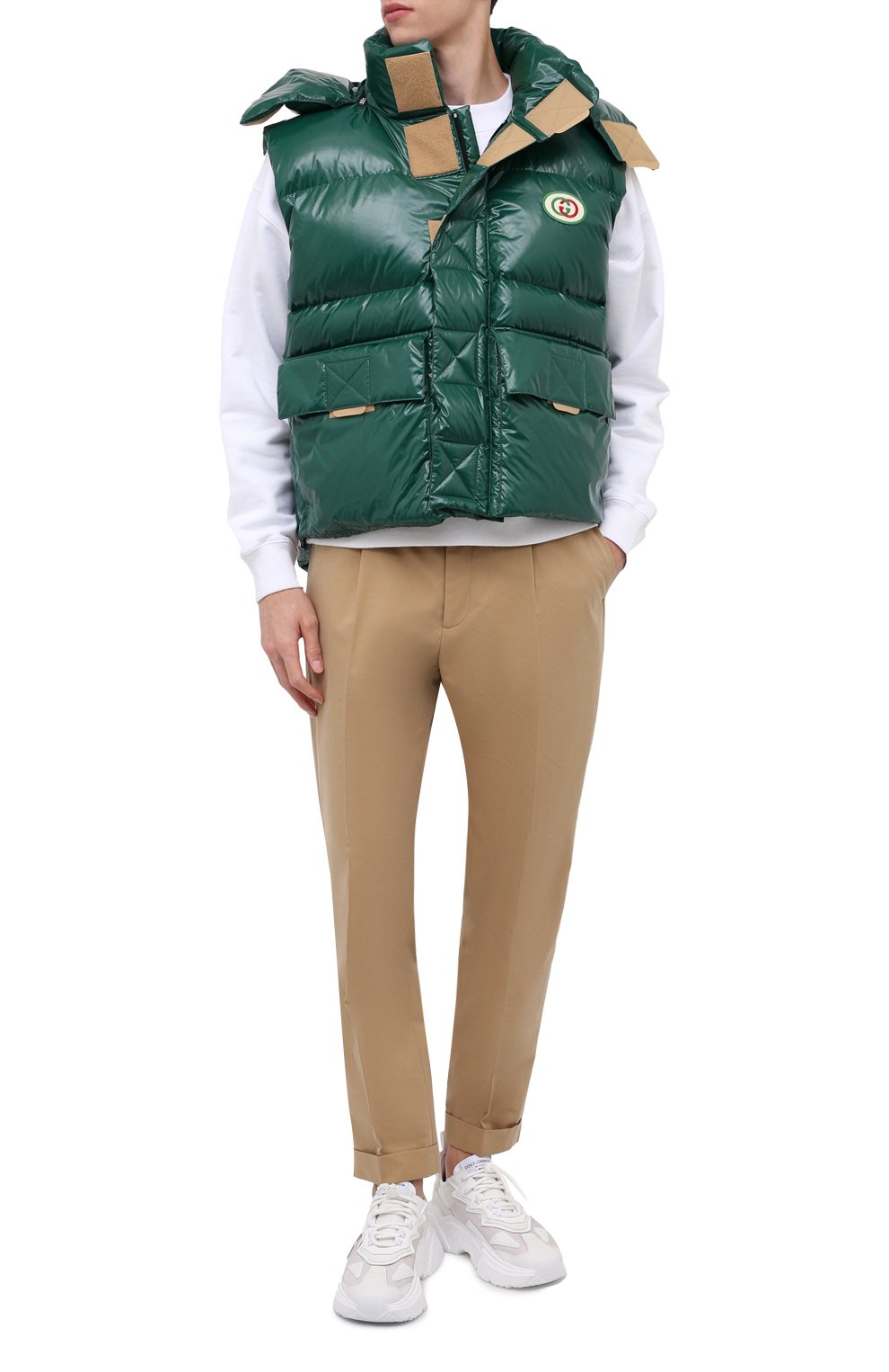 Пуховый жилет GUCCI, арт. 672224/Z8AQM, фото 2