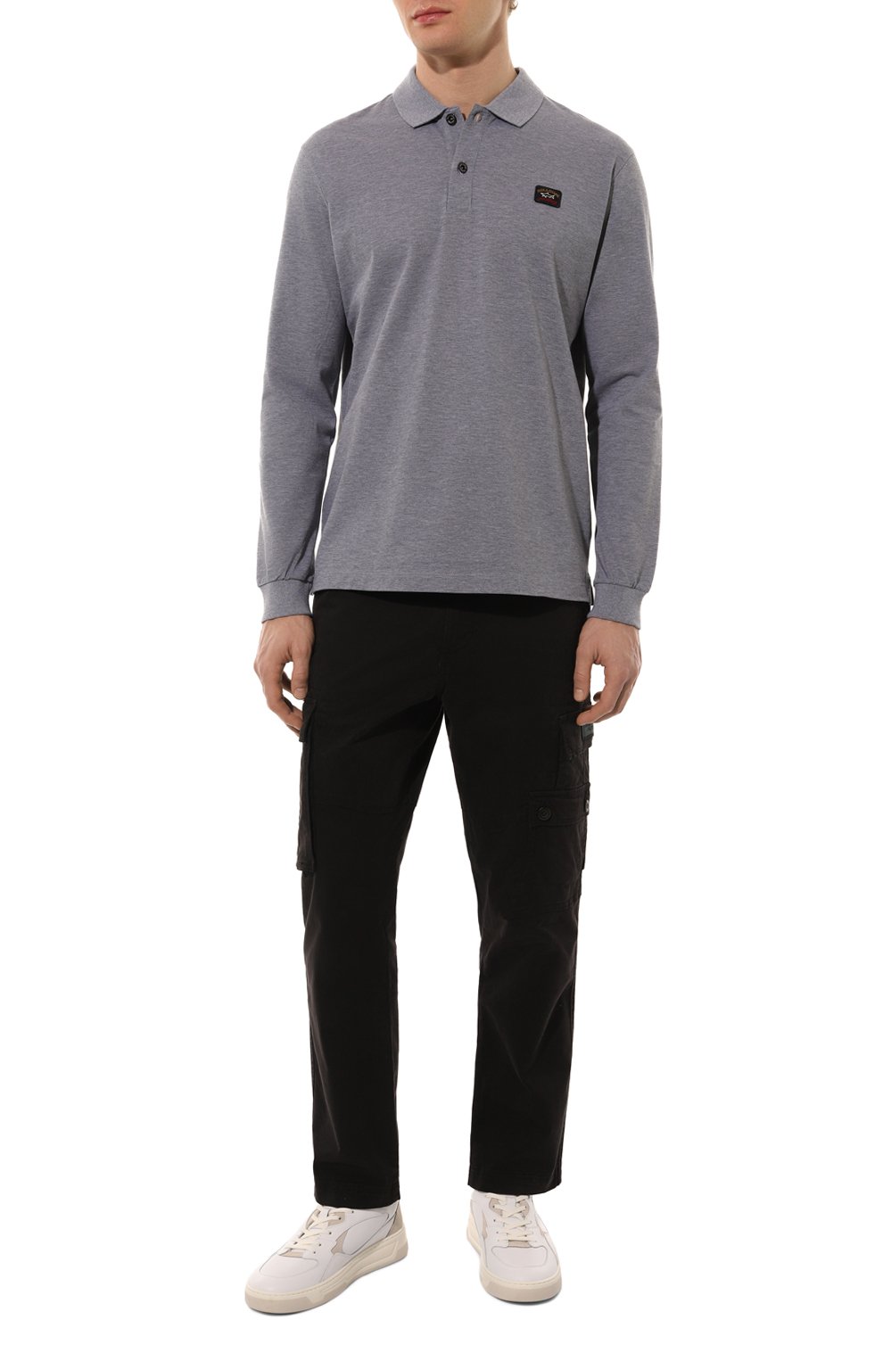 Хлопковое поло PAUL&SHARK, арт. C0P1001/3XL-6XL, фото 2