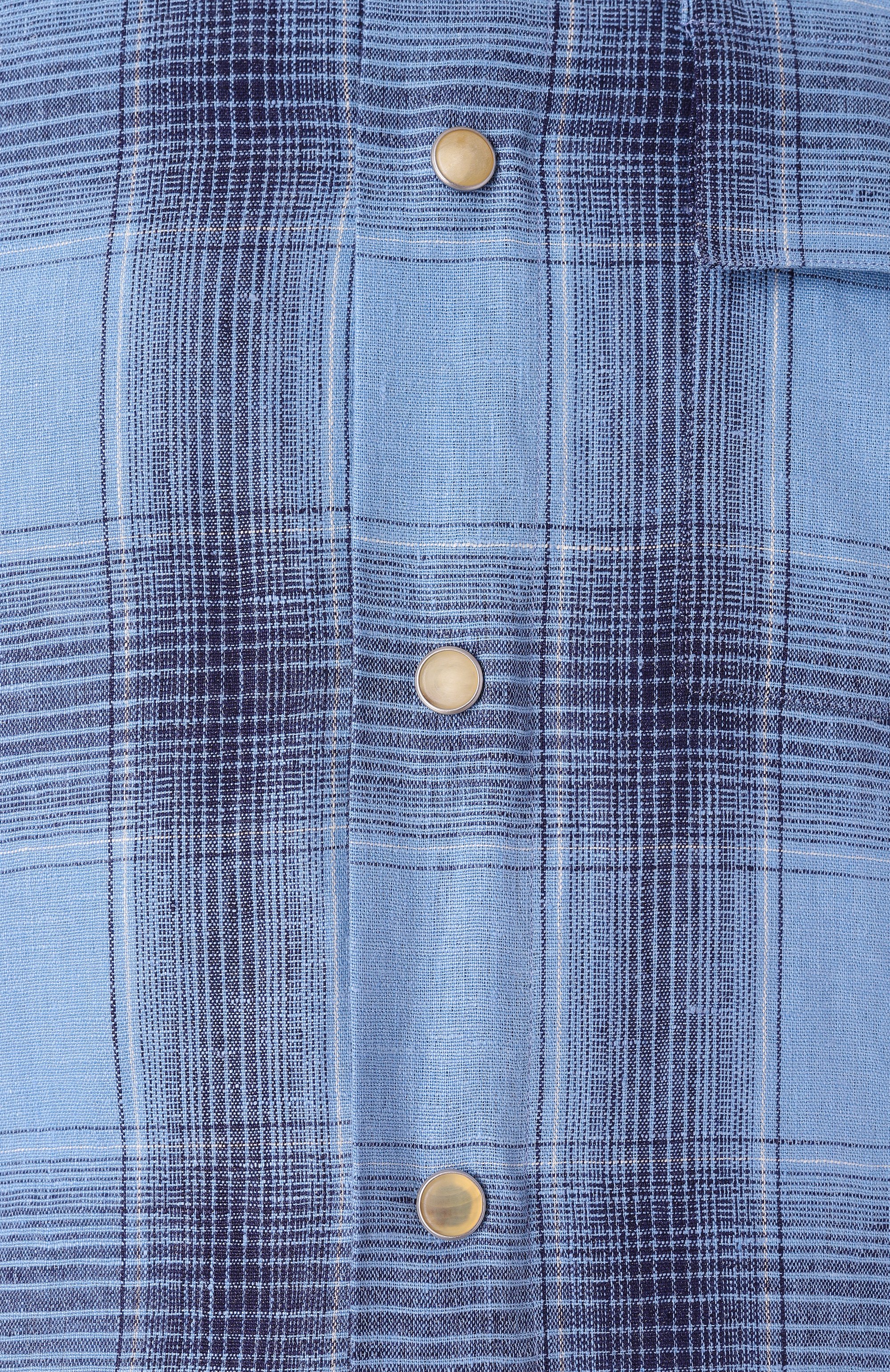 Льняная рубашка KITON, арт. UMCBUBAH0926401, фото 6