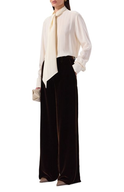 Бархатные брюки GIORGIO ARMANI, арт. GW001563/TE10831, фото 2