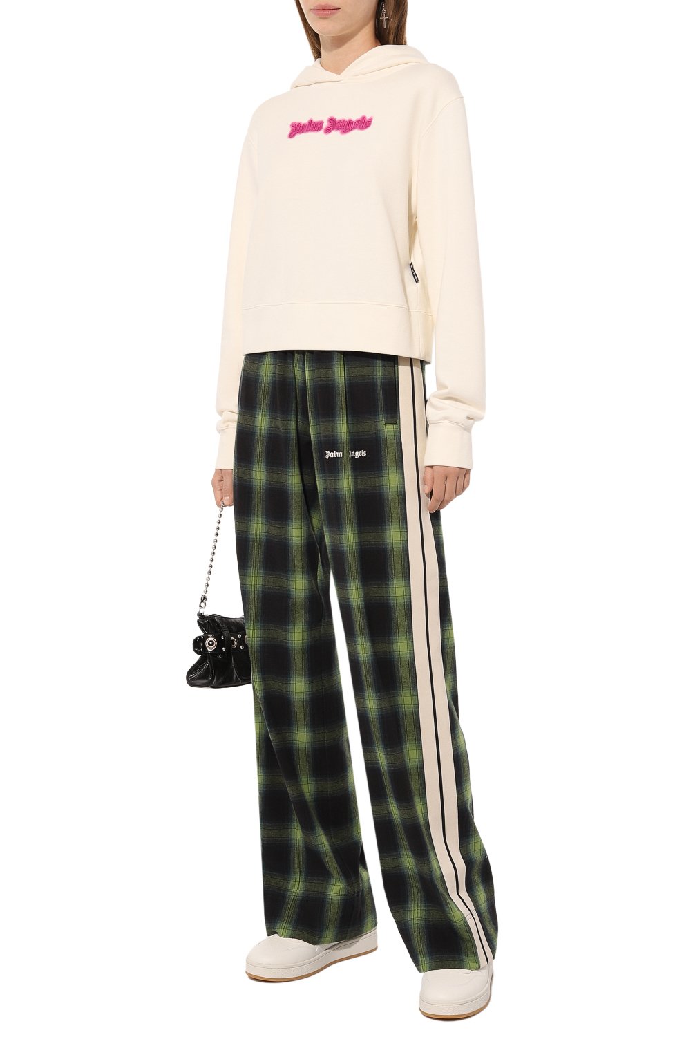 Хлопковое худи PALM ANGELS, арт. PWBB069F24FLE004, фото 2