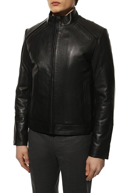 Кожаная куртка BOSS, арт. 50462904, фото 3