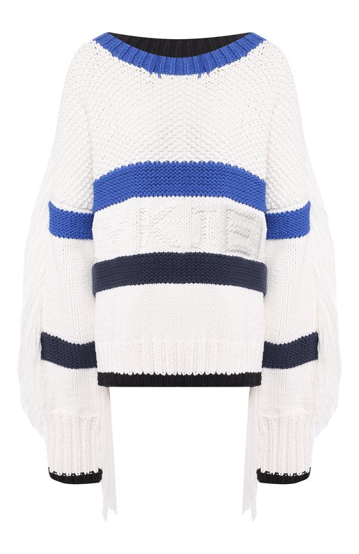 

Хлопковый пуловер Sonia Rykiel, Кремовый