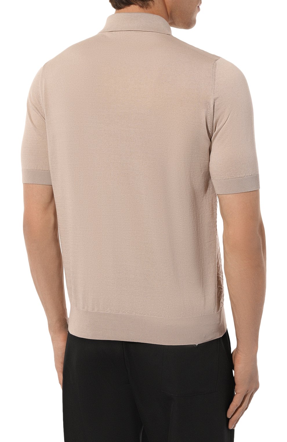 Поло из шелка и хлопка ZILLI, арт. MBZ-PZ052-GE0M1/MC01, фото 4