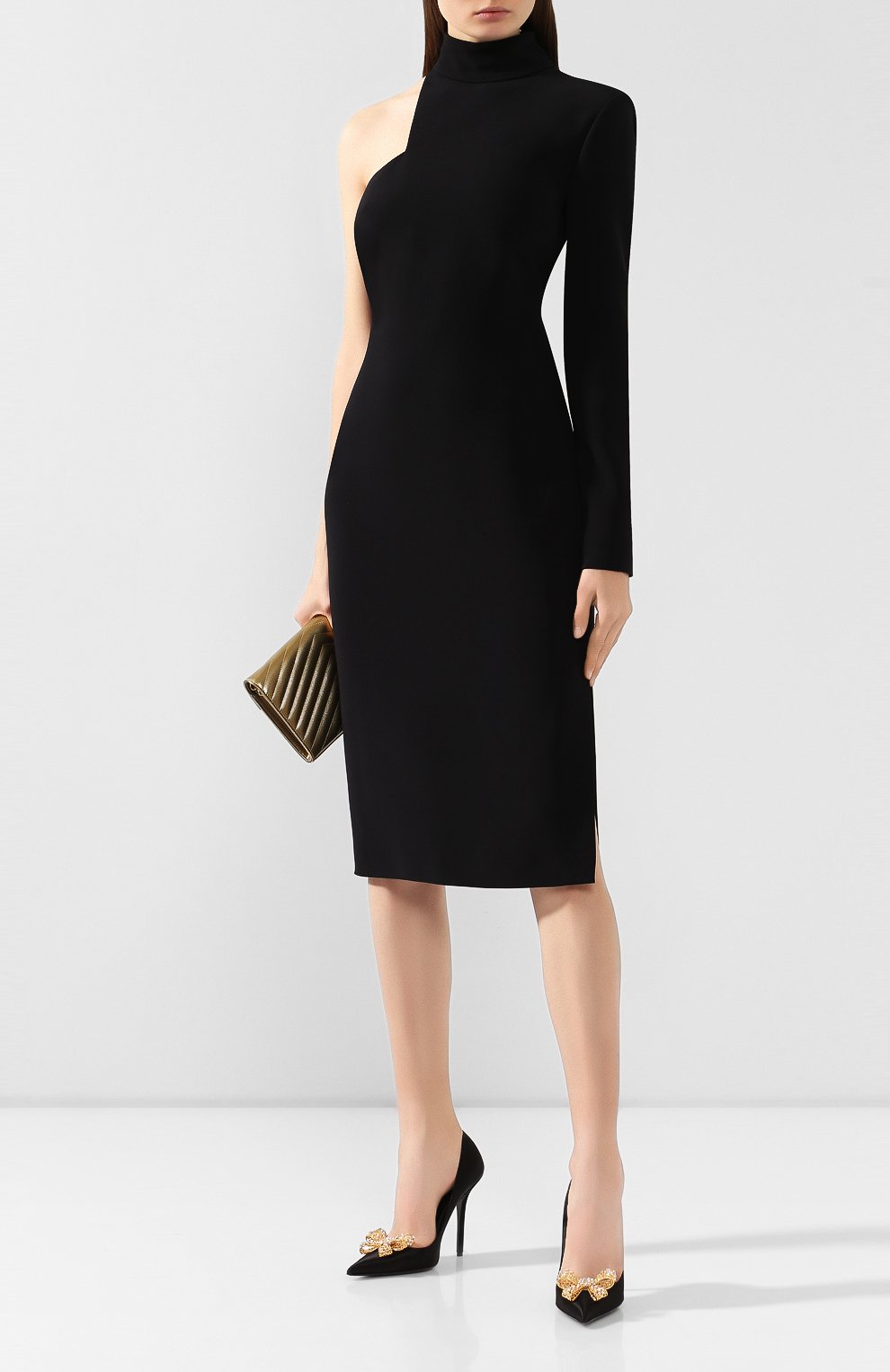 Текстильные туфли v-bow VERSACE, арт. DST093P/DRA6, фото 2