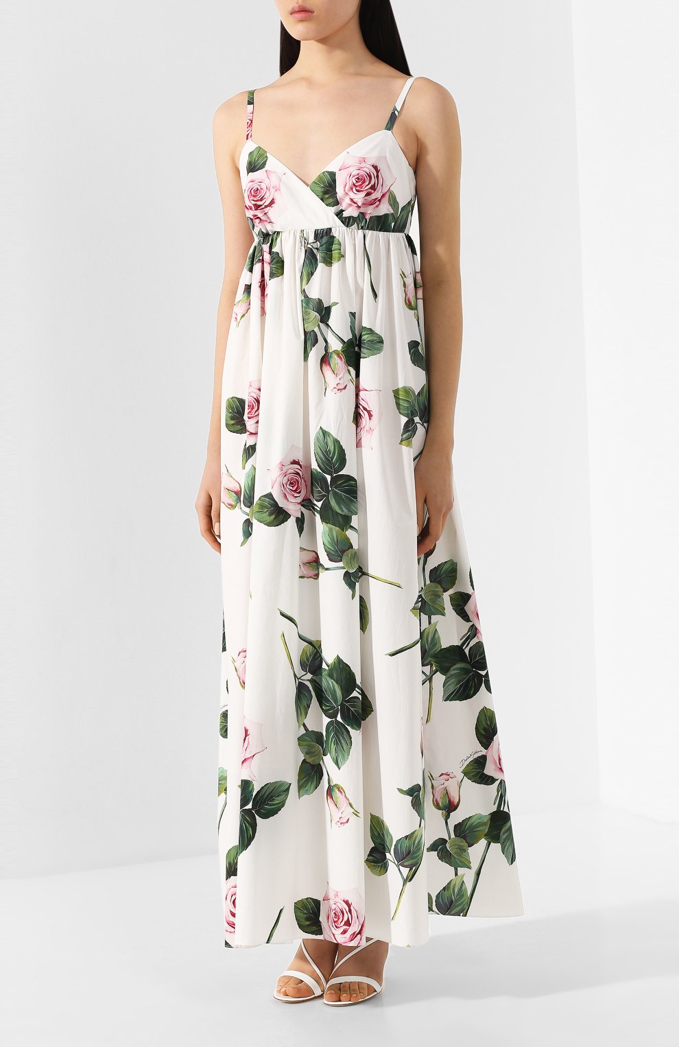 Хлопковое платье DOLCE & GABBANA, арт. F6H7IT/HS5FZ, фото 3