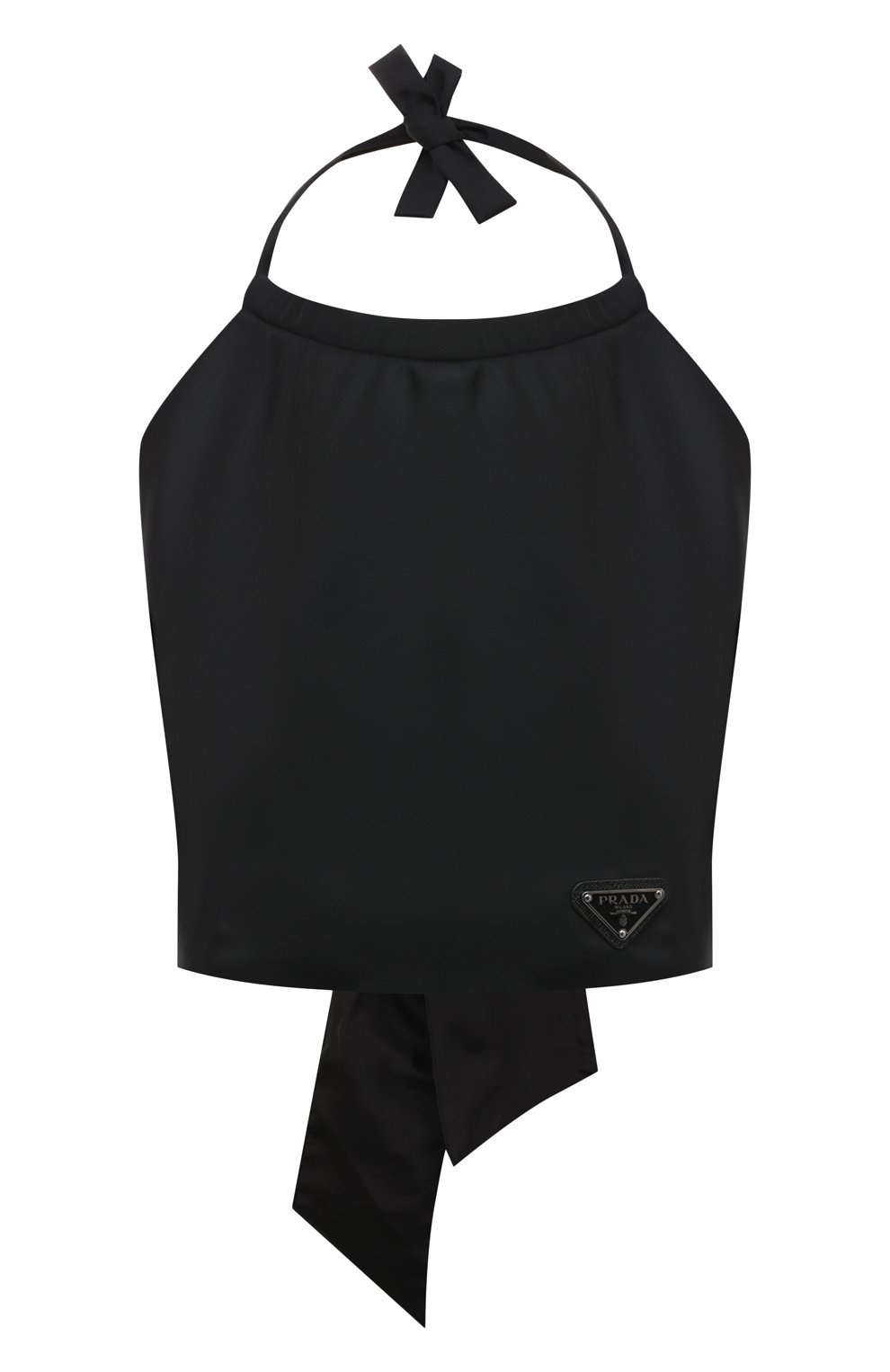 Топ PRADA черного цвета по цене 74000 руб., арт. 240709-1WQ8-F0002-221, фото 1 Топ PRADA, арт. 240709-1WQ8-F0002-221, фото 1