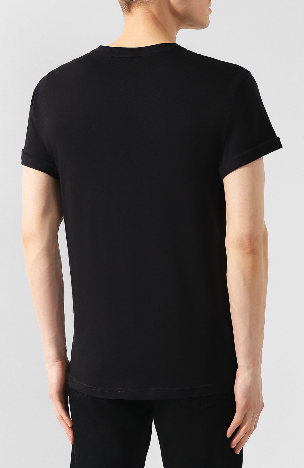 Хлопковая футболка FRANKIE MORELLO, арт. FMCS9152TS, фото 4