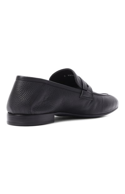 Кожаные пенни-лоферы FABI, арт. FU9802/CERV0 BAR0N MARR0NE, фото 4