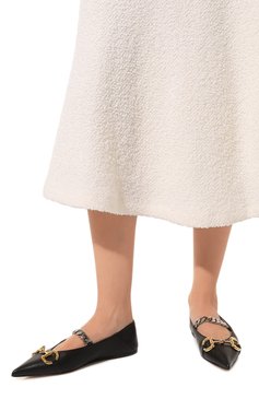 Кожаные балетки GUCCI, арт. 621161 1RH00, фото 1