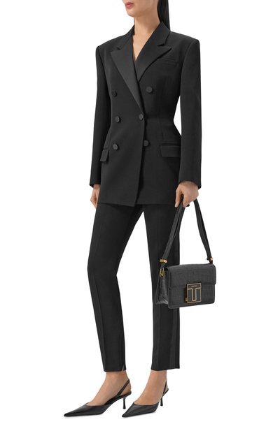 Сумка TOM FORD черного цвета по цене 370000 руб., арт. L1262EM0-LCL058/MG, фото 3 Сумка TOM FORD, арт. L1262EM0-LCL058/MG, фото 3