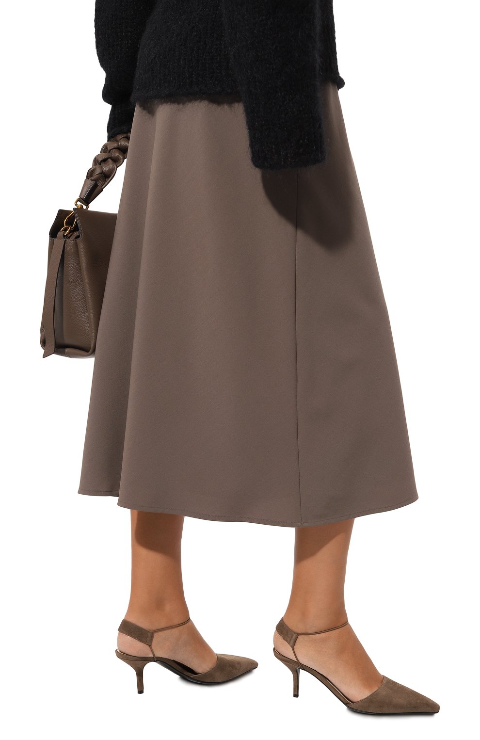 Замшевые туфли GIORGIO ARMANI коричневого цвета по цене 72650 руб., арт. X1E918/XC067, фото 3 Замшевые туфли GIORGIO ARMANI, арт. X1E918/XC067, фото 3