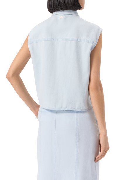 Джинсовый жилет AGNONA, арт. TF0907E/U2079, фото 4