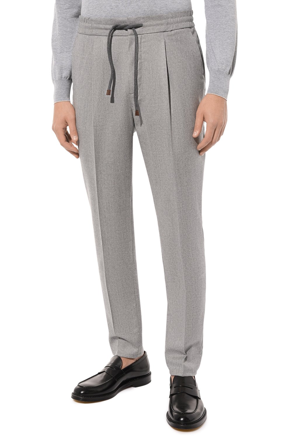 Шерстяные брюки BRUNELLO CUCINELLI, арт. ME226B2163, фото 3