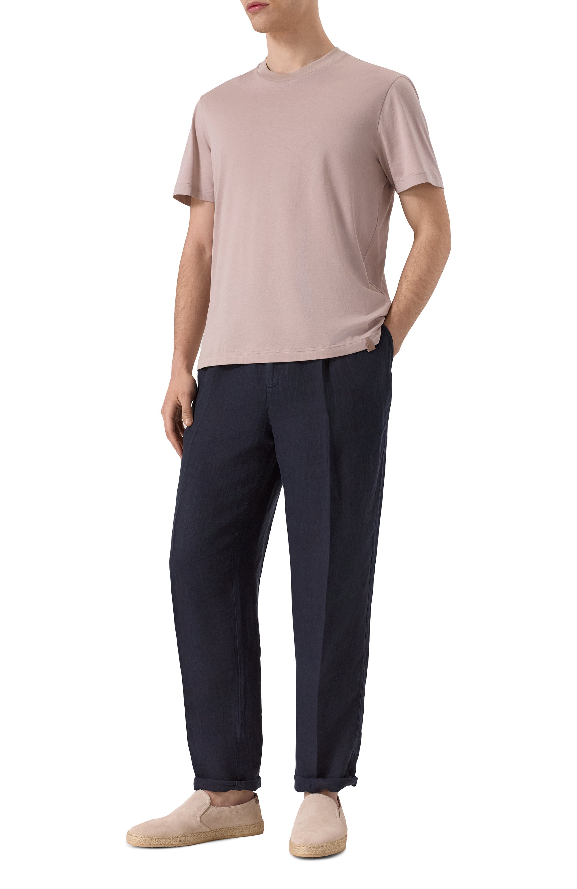 Хлопковая футболка BRIONI, арт. UJSY0L-OA613, фото 2