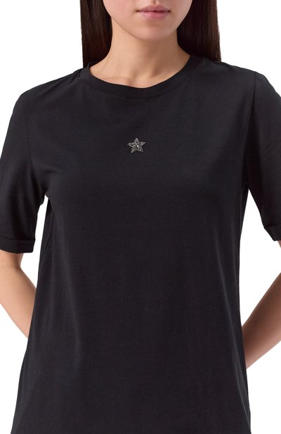 Хлопковая футболка LORENA ANTONIAZZI, арт. TS24/9999, фото 5