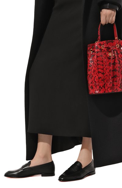 Кожаные лоферы SANTONI, арт. WUSF59962HAFSLGAC50, фото 3