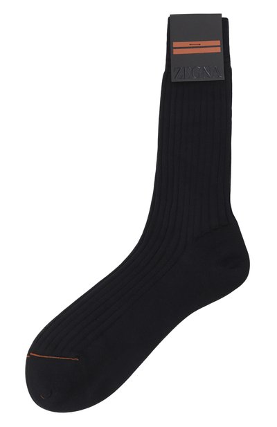 Мужские хлопковые носки ZEGNA, арт. N4V40/020