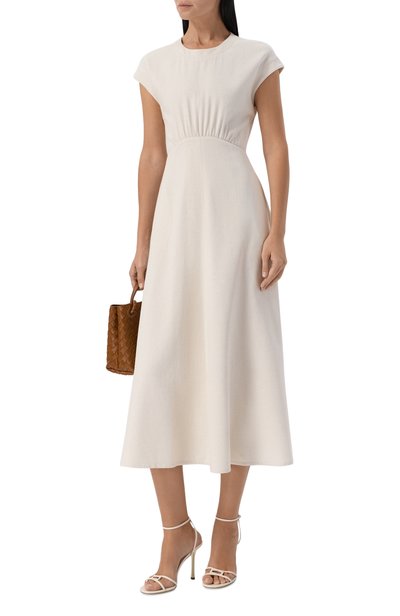 Платье из хлопка и вискозы EMPORIO ARMANI, арт. EW005247/AF28335, фото 2
