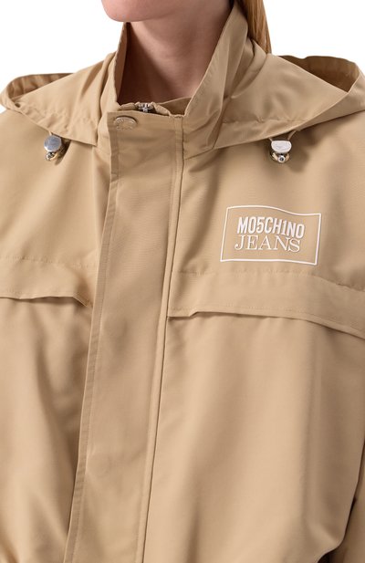 Ветровка M05CH1NO JEANS бежевого цвета по цене 52450 руб., арт. A0605/3220, фото 5 Ветровка M05CH1NO JEANS, арт. A0605/3220, фото 5