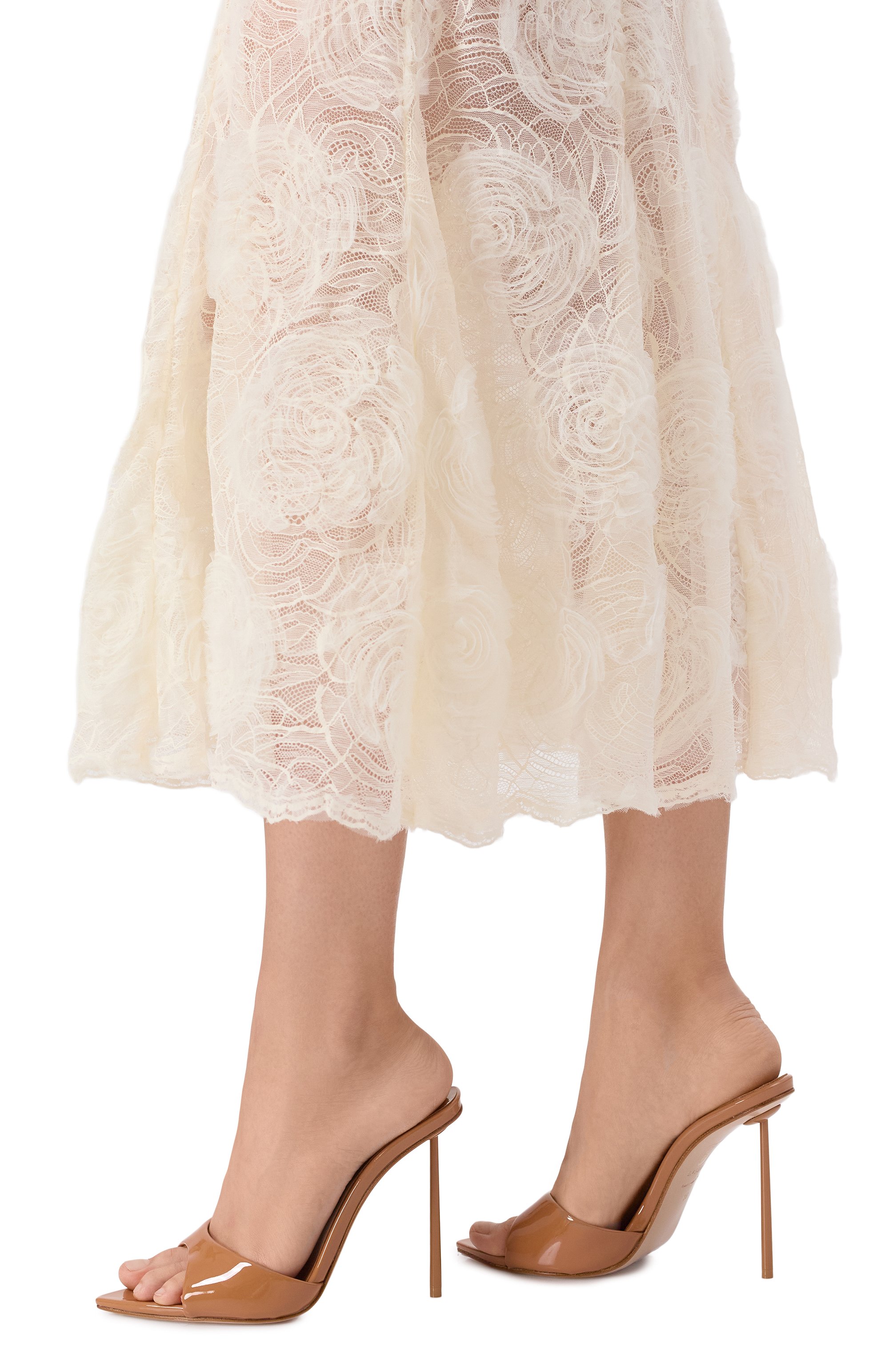 Лакированные мюли bella 120 LE SILLA светло-коричневого цвета по цене 75500 руб., арт. 6622C100BXPP, фото 2 Лакированные мюли bella 120 LE SILLA, арт. 6622C100BXPP, фото 2