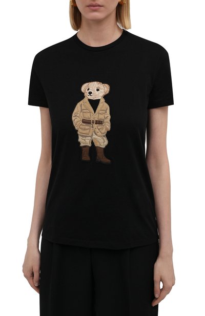 Хлопковая футболка RALPH LAUREN, арт. 290850991, фото 3