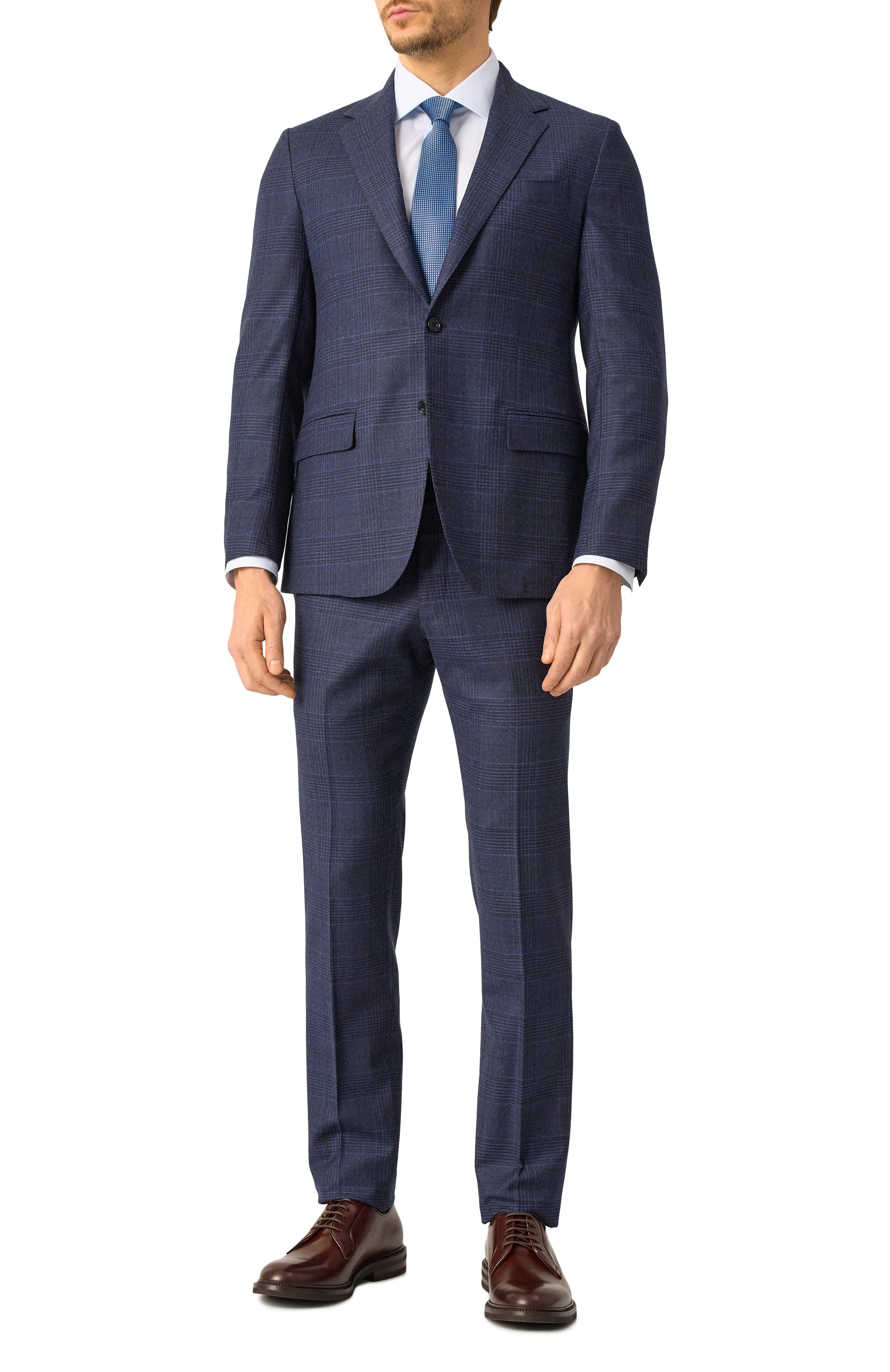 Хлопковая сорочка ZEGNA, арт. 701524A7/9MS0BA, фото 2