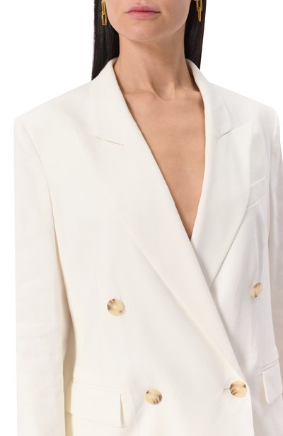 Жакет изо льна и вискозы BOSS, арт. 50537956, фото 5