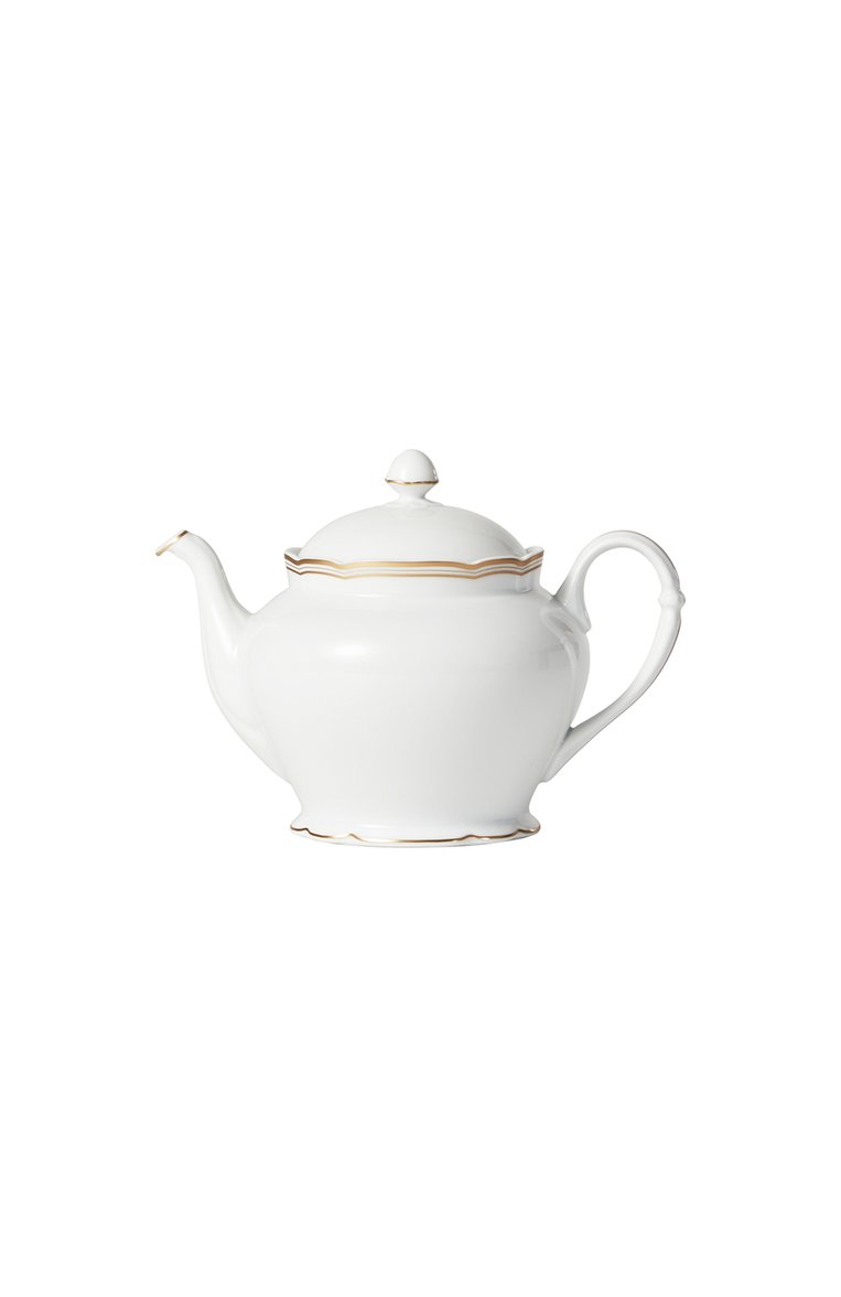 Чайник pompadour BERNARDAUD белого цвета, арт. 2088/194 | Фото 1 (Нос: Не проставлено; Региональные ограничения белый список (Axapta Mercury): Не проставлено; Коллекция: Pompadour; Ограничения доставки: fragile-2)
