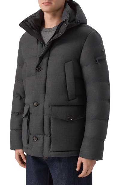 Пуховик из шерсти и вискозы HETREGO, арт. 8R545, фото 3