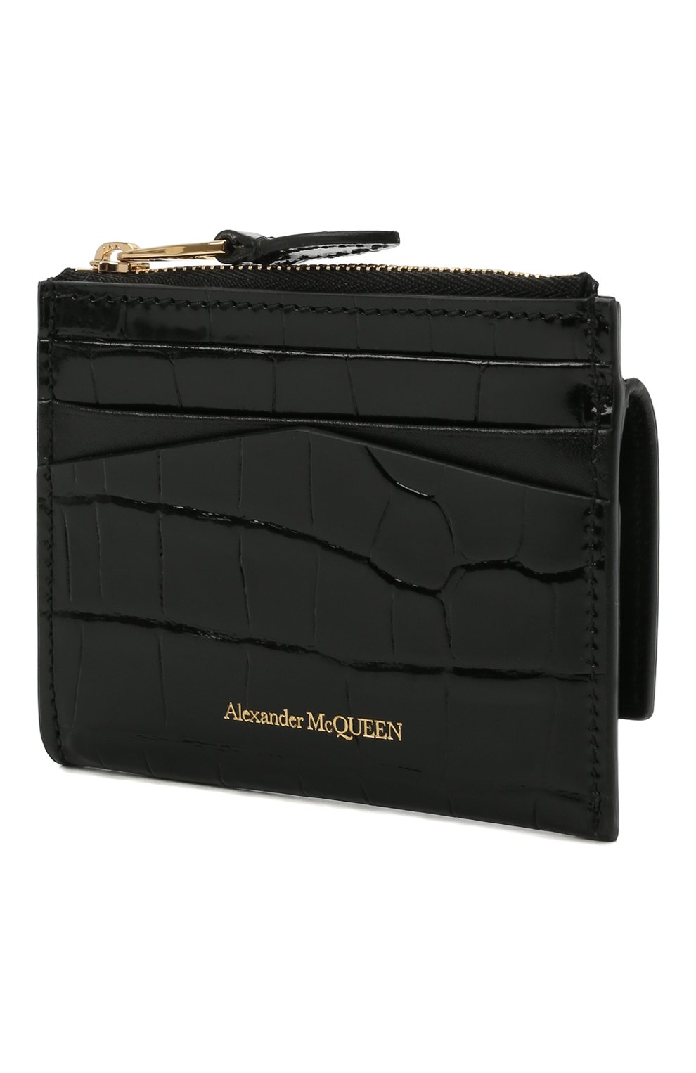 Кожаный футляр для кредитных карт ALEXANDER MCQUEEN, арт. 648023/1JMFG, фото 2