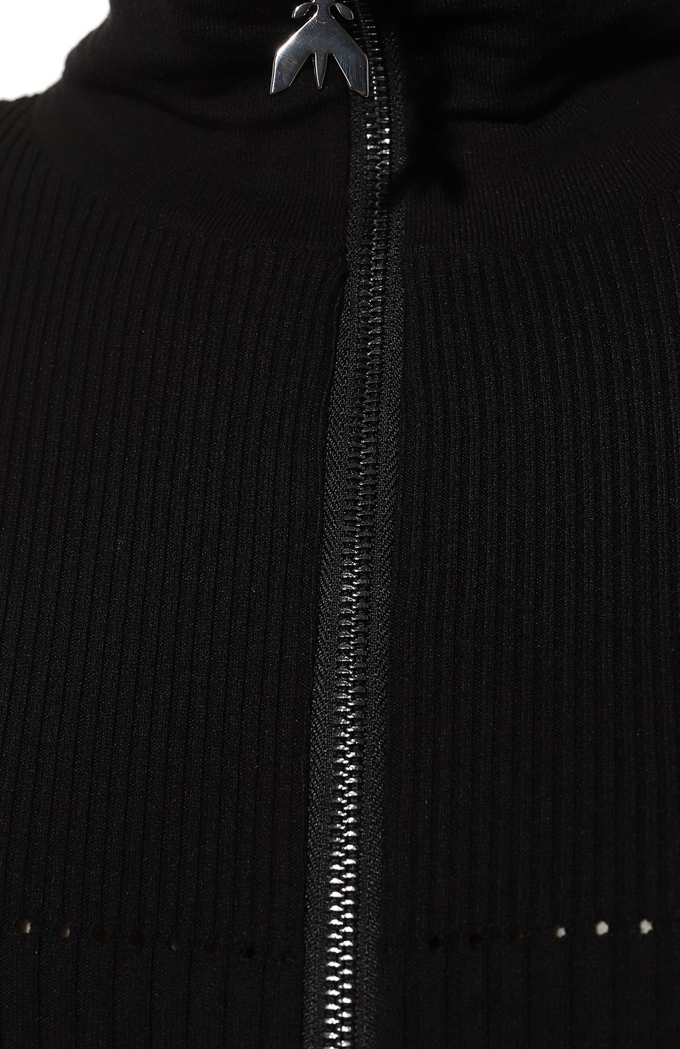 Кардиган из вискозы PATRIZIA PEPE черного цвета по цене 28800 руб., арт. 8K0138_K7X5, фото 5 Кардиган из вискозы PATRIZIA PEPE, арт. 8K0138_K7X5, фото 5