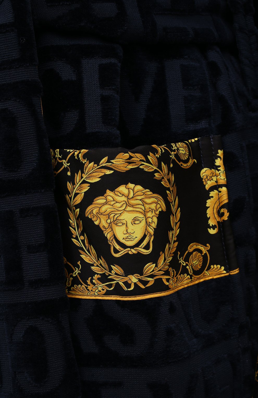Хлопковый халат VERSACE, арт. ZACJ00008/ZC0SP052, фото 5