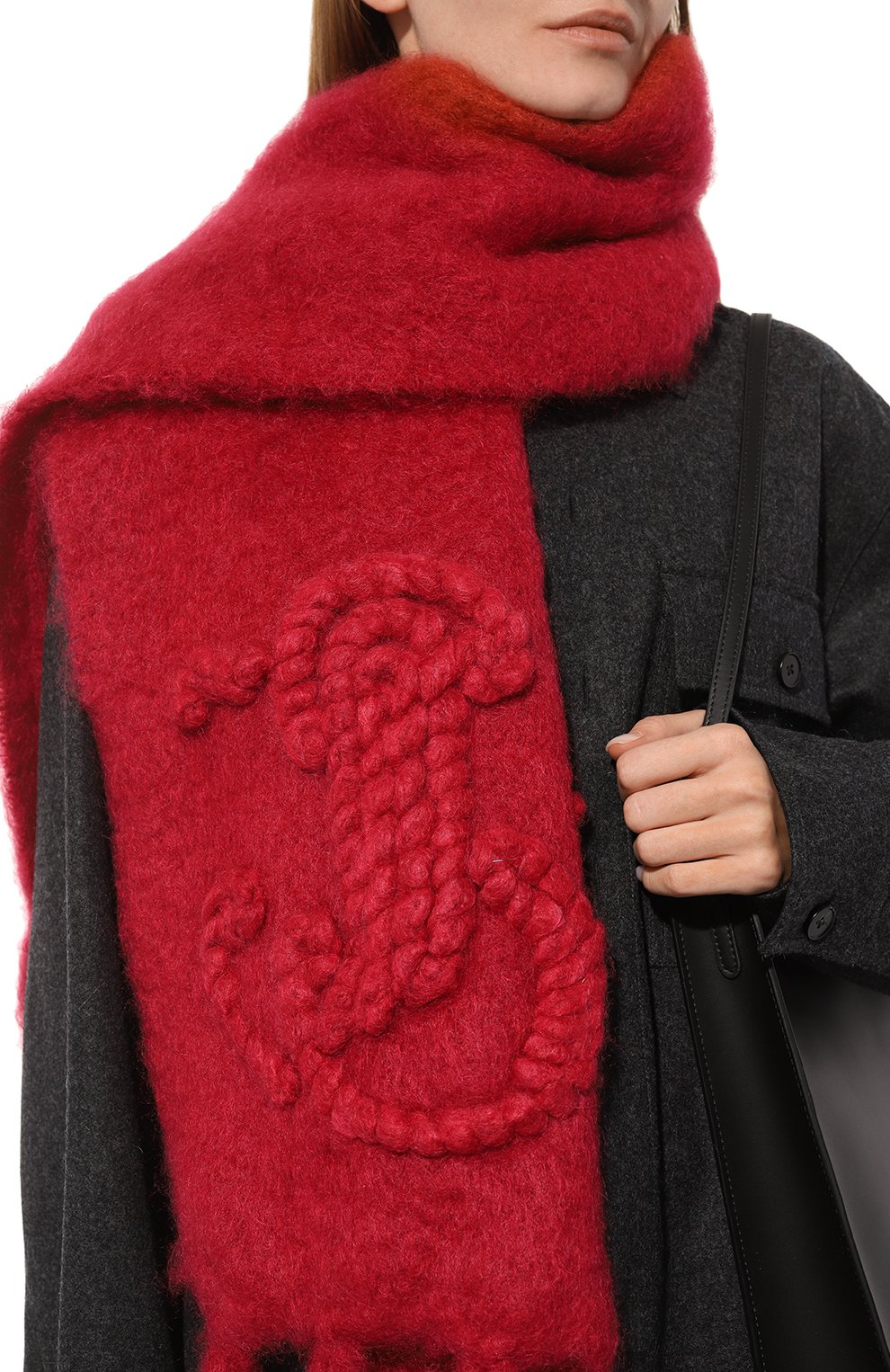 Шерстяной шарф JIL SANDER, арт. J40TE0111/J40041, фото 2