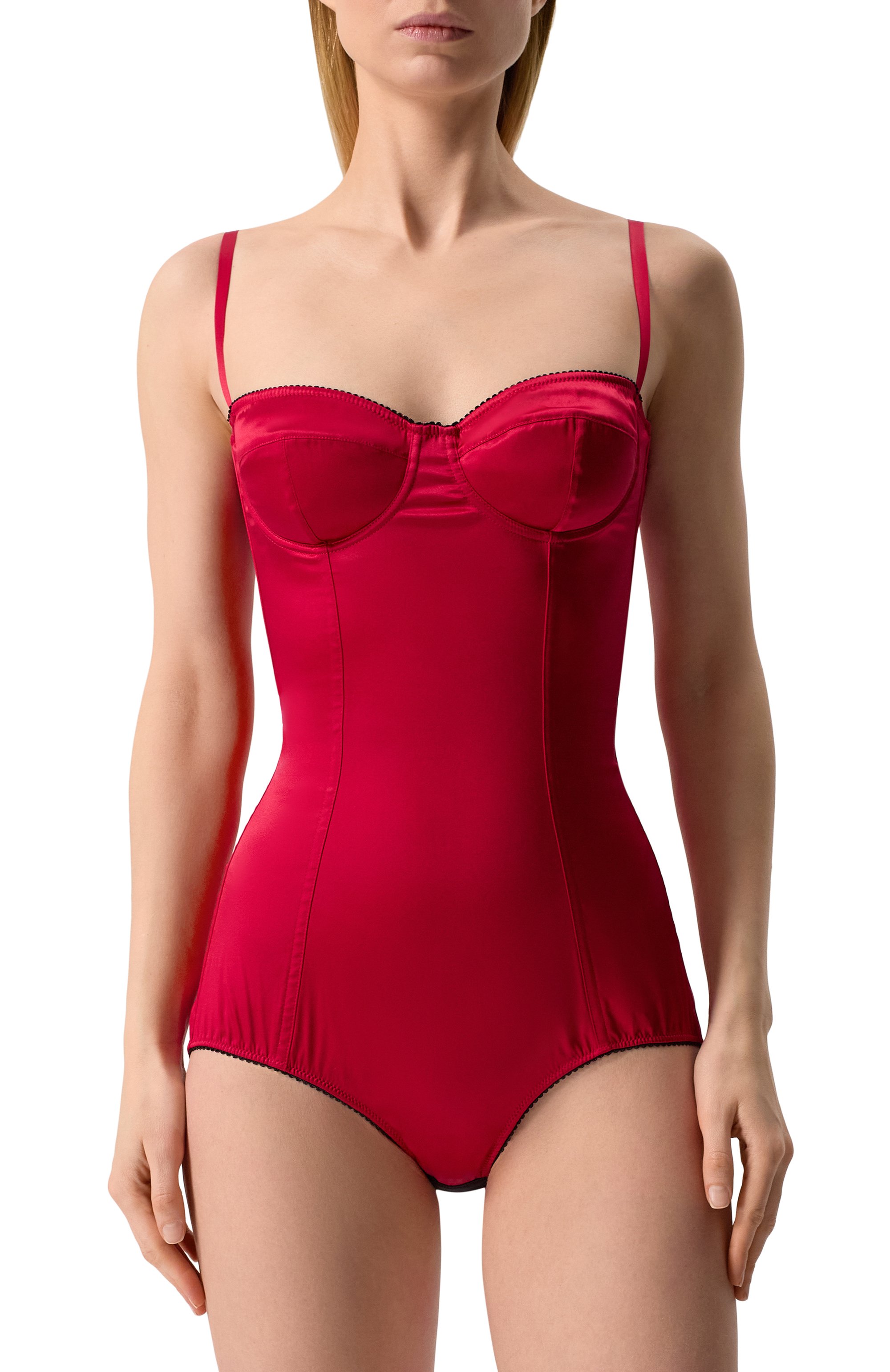 Шелковое боди DOLCE & GABBANA, арт. 09A32T/0N013, фото 2