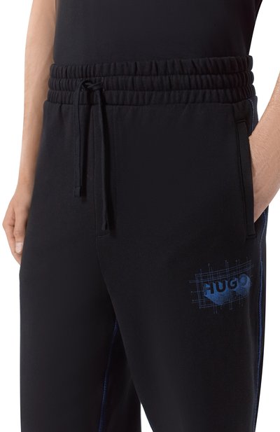 Хлопковые джоггеры HUGO BLUE, арт. 50553508, фото 5