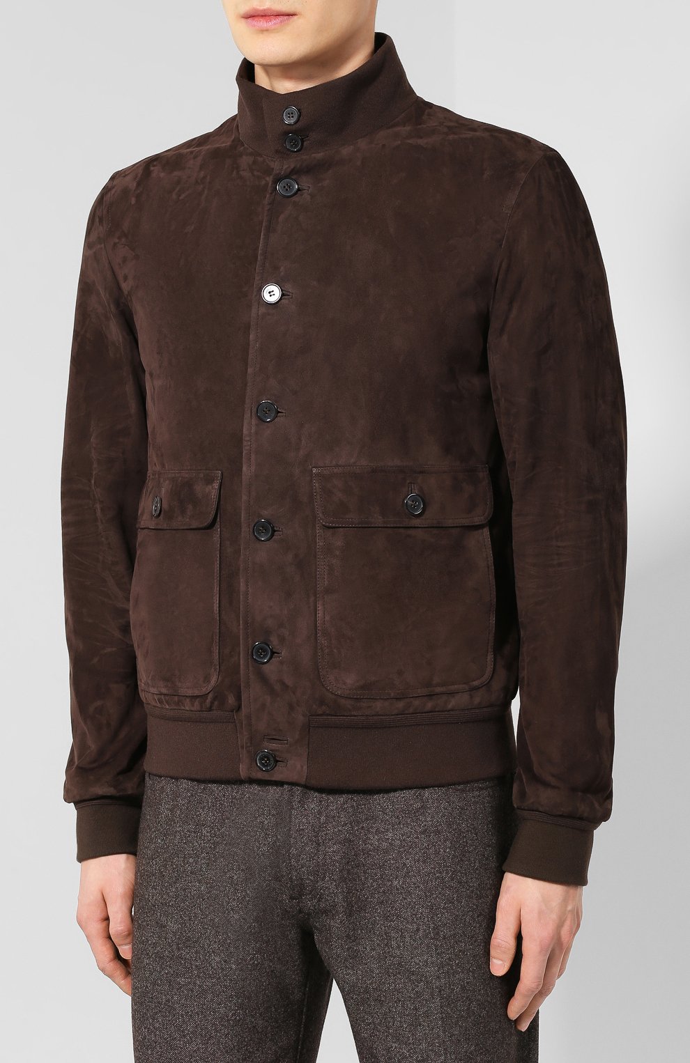 Замшевый бомбер LORO PIANA, арт. FAI0997, фото 3