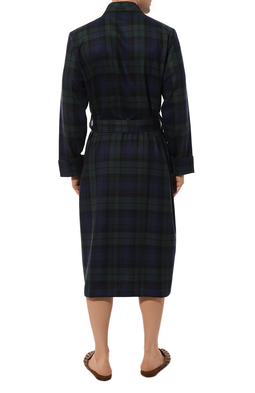 Шерстяной халат DEREK ROSE, арт. 5510/TART001, фото 4