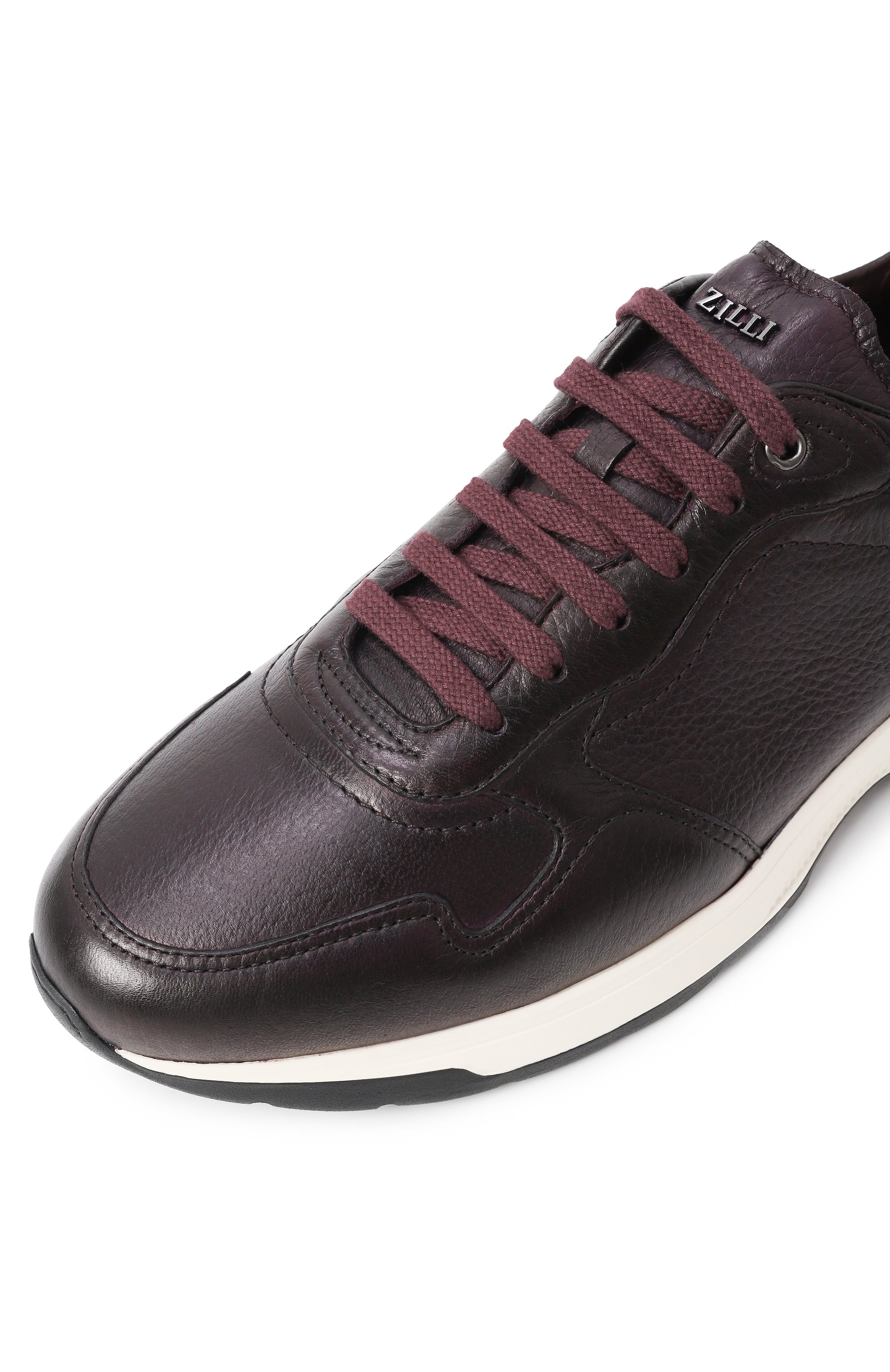 Кожаные кроссовки ZILLI, арт. H0138AM1157VZEV01, фото 7