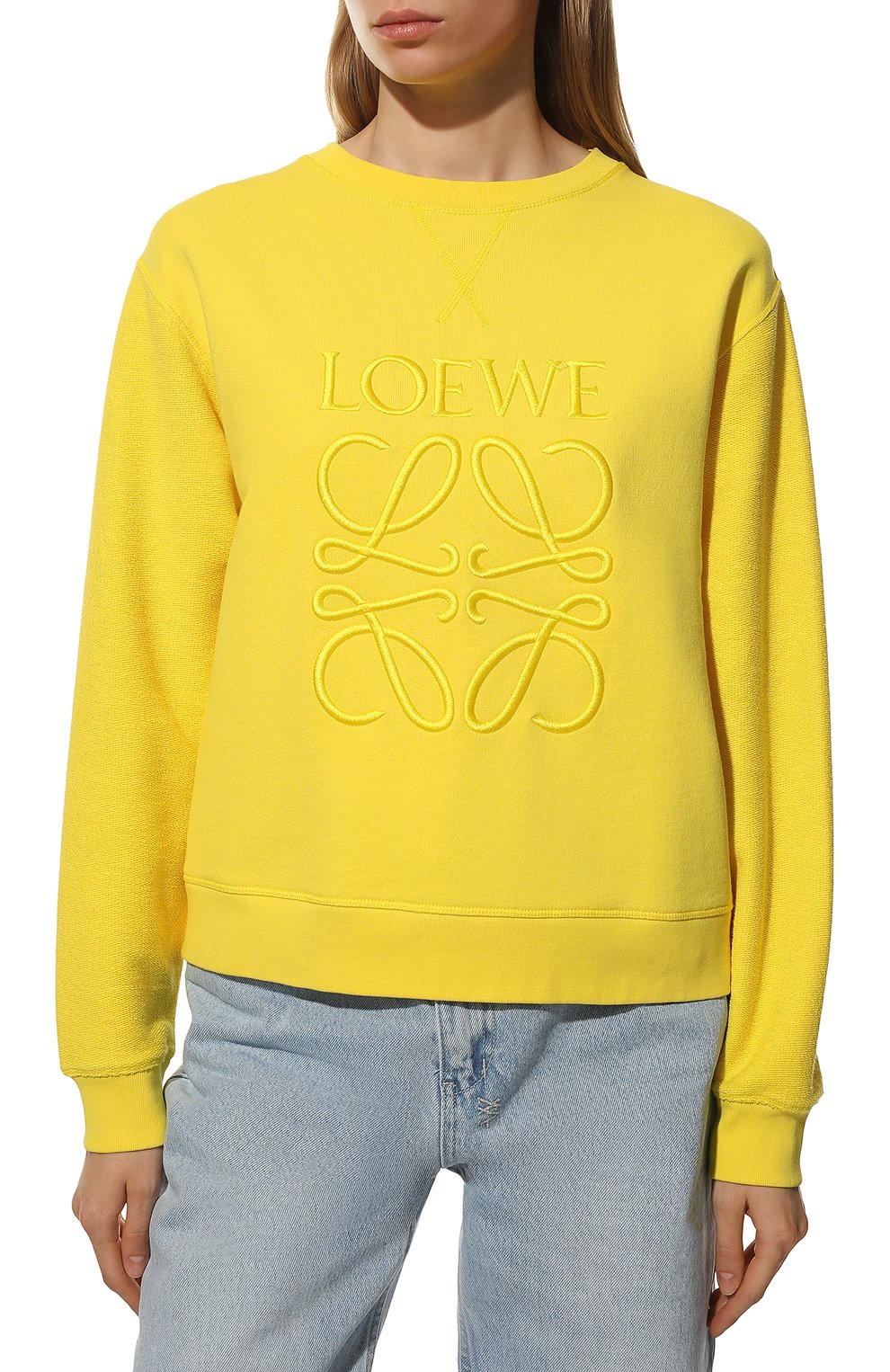 Хлопковый свитшот LOEWE, арт. S359341XA8, фото 3