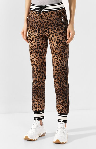 Хлопковые джоггеры DOLCE & GABBANA, арт. FTBJ7T/HH780, фото 3