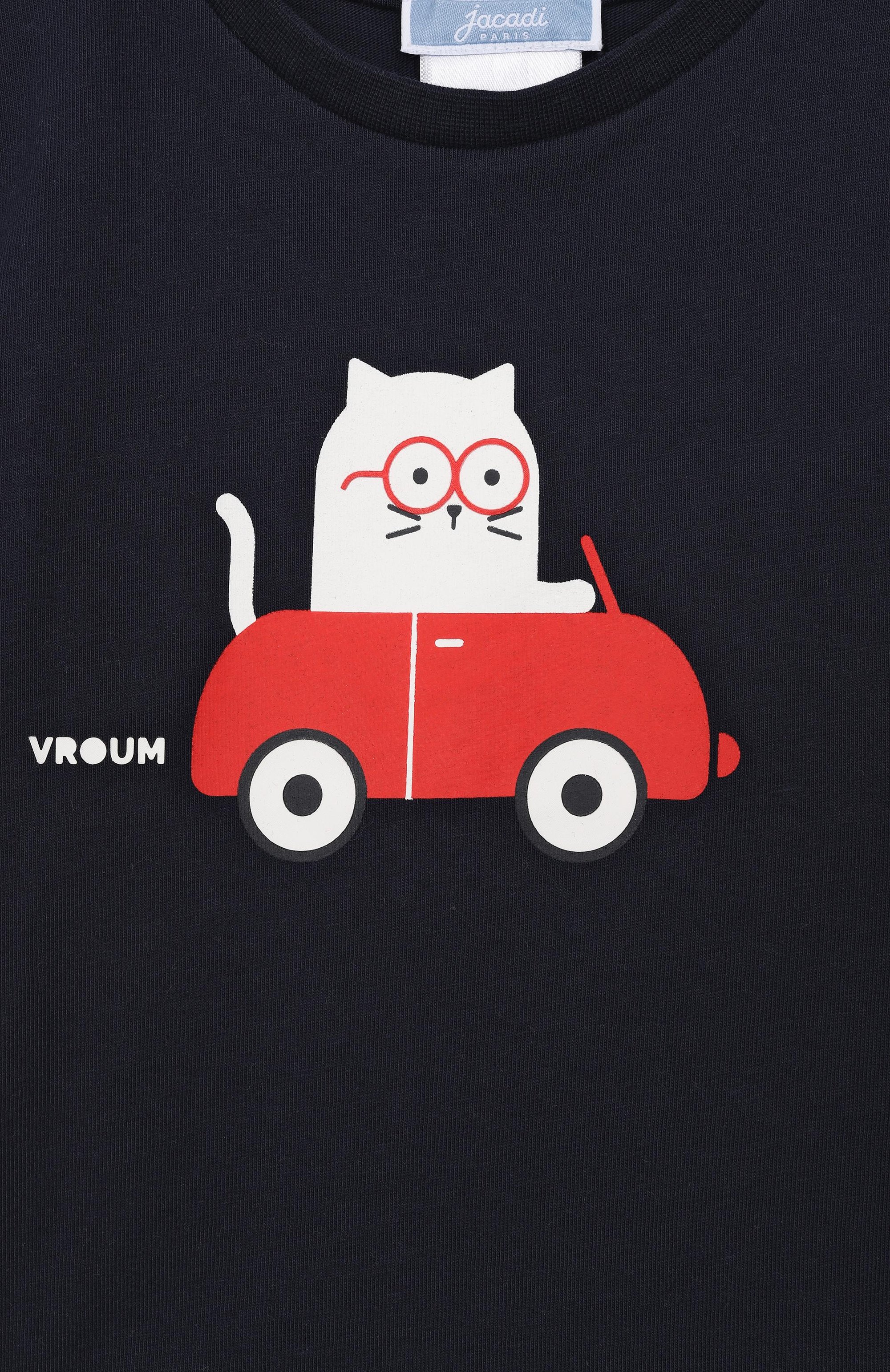 Хлопковая футболка JACADI, арт. 2044677-N, фото 3