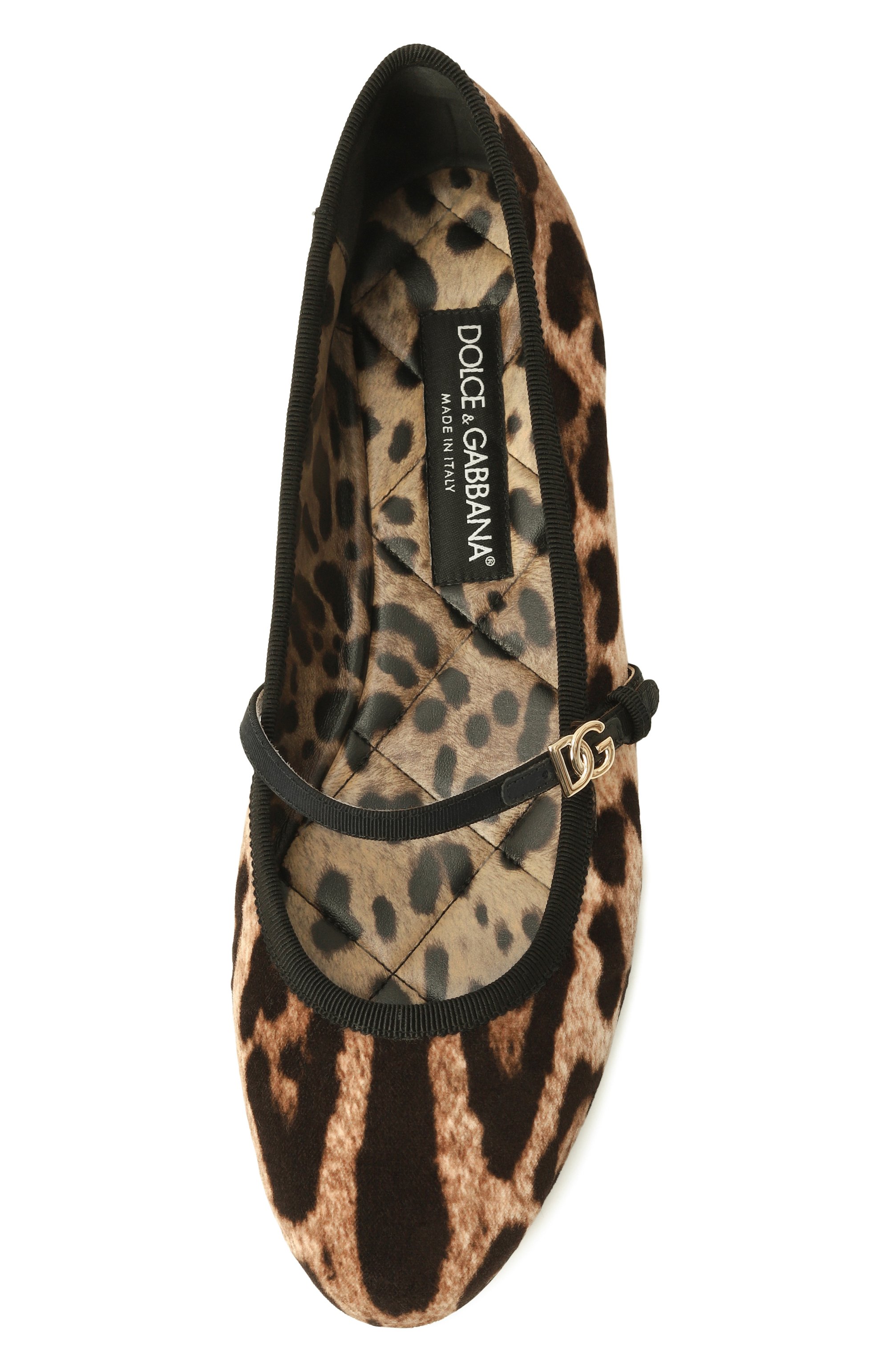 Текстильные балетки vally DOLCE & GABBANA, арт. CB0246/A6L96, фото 6