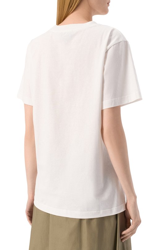 Хлопковая футболка A.P.C. C0GCK-M26506 Белый  C0GCK-M26506 Фото 4
