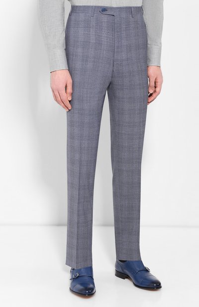 Шерстяной костюм CANALI серого цвета по цене 137000 руб., арт. 13290/31/BR02047, фото 4 Шерстяной костюм CANALI, арт. 13290/31/BR02047, фото 4