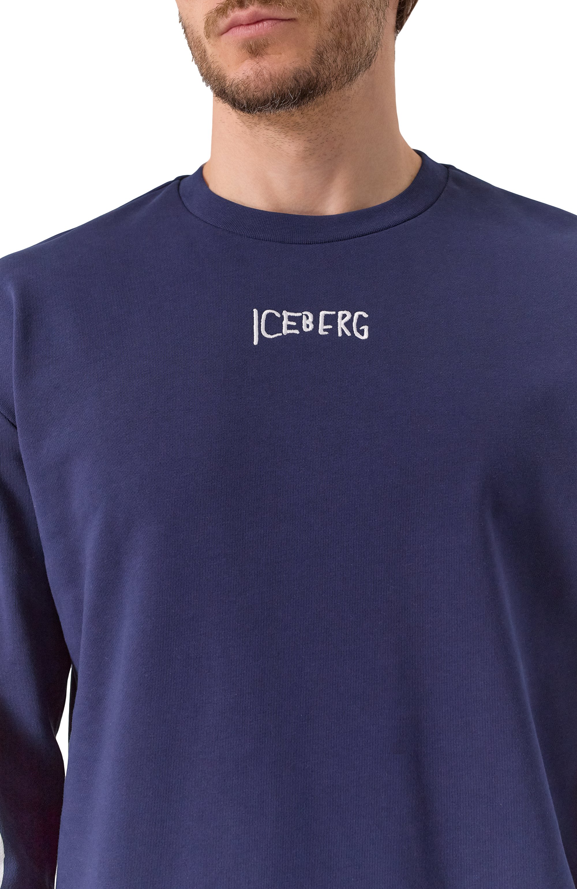 Хлопковый свитшот ICEBERG, арт. E053/6341, фото 5