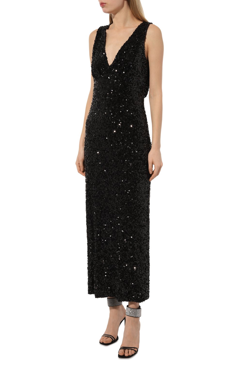 Платье с отделкой пайетками P.A.R.O.S.H., арт. PARIS-D725243, фото 3