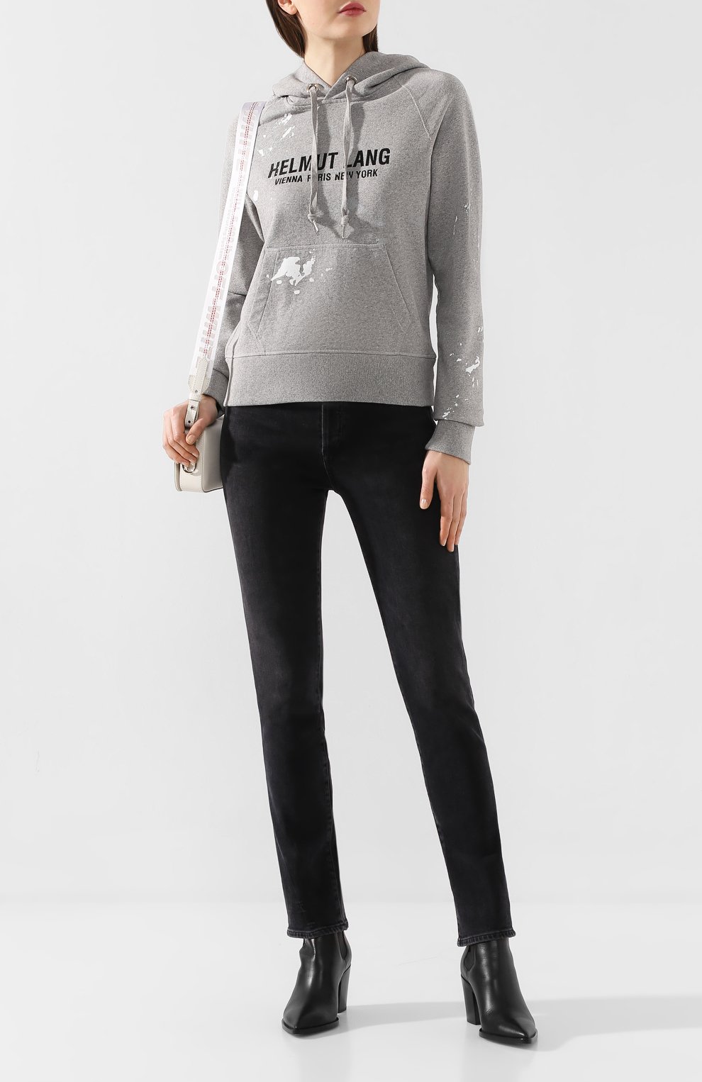 Хлопковое худи HELMUT LANG, арт. J09DW506, фото 2