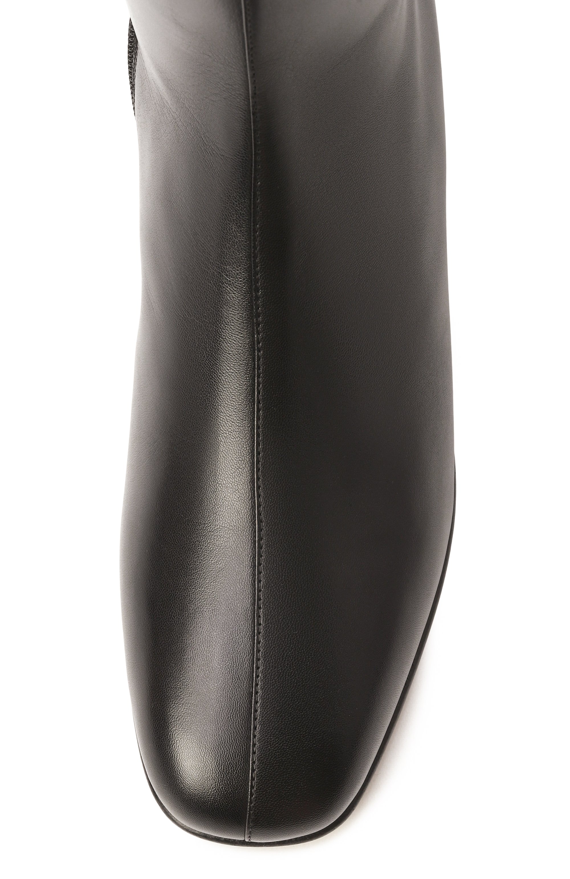 Кожаные сапоги vlogo signature VALENTINO, арт. 7W2S0LI5/DDT, фото 6